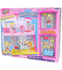 Shopkins Happy Places Puppy Parlor Jessicake and Popette Set