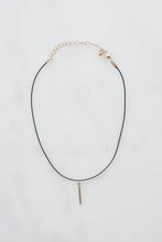 Load image into Gallery viewer, Choker with Gold Pendant
