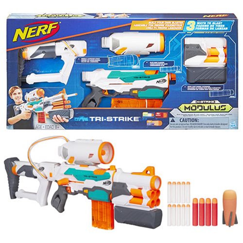 Nerf Modulus Tri-Strike Blaster Toy